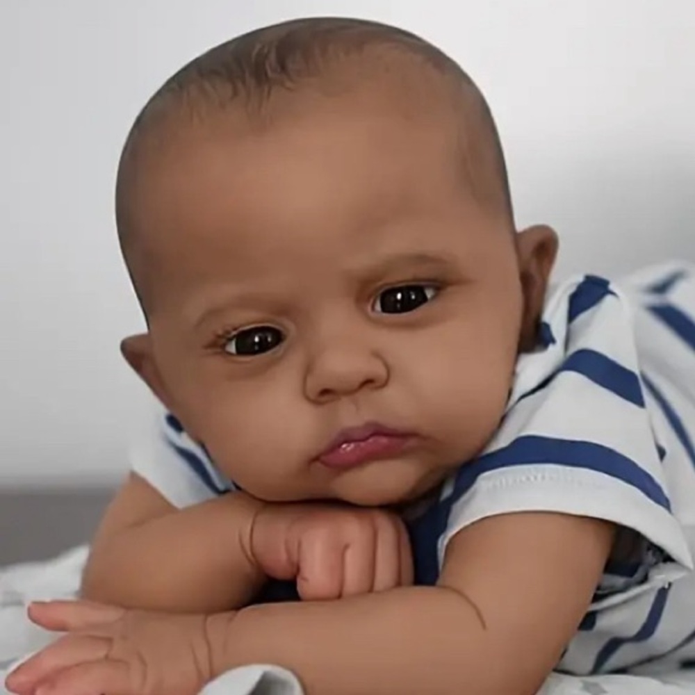 Reborn Baby Doll Boy 24” Bottle Diaper Birth Certificate Poseable
